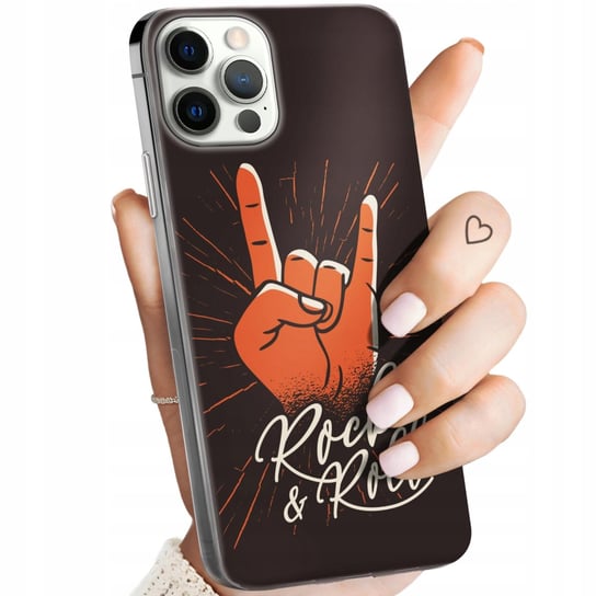 Etui Do Iphone 12 Pro Max Wzory Rockowe Rock Rock And Roll Gitara Punk Case Apple
