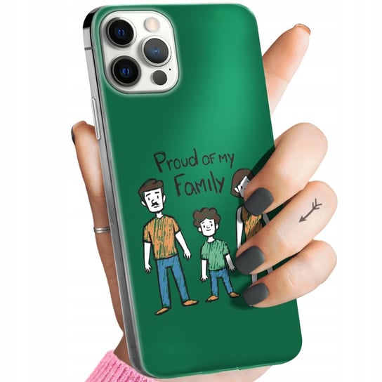 Etui Do Iphone 12 Pro Max Wzory Rodzina Familia Dom Obudowa Pokrowiec Case Apple