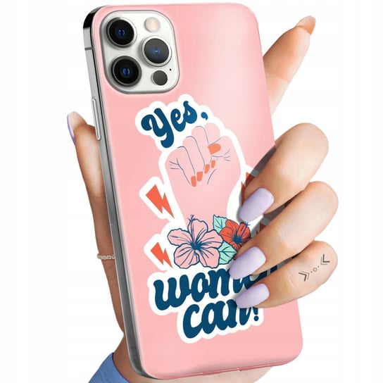 Etui Do Iphone 12 Pro Max Wzory Siła Kobiet Girl Power Feminizm Obudowa Apple