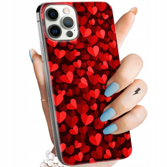 Etui Do Iphone 12 Pro Max Wzory Walentynki Miłość Serce Obudowa Pokrowiec Apple