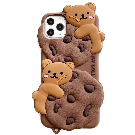 ETUI DO IPHONE 13 CASE OBUDOWA COVER MIŚ CIASTKO GEL