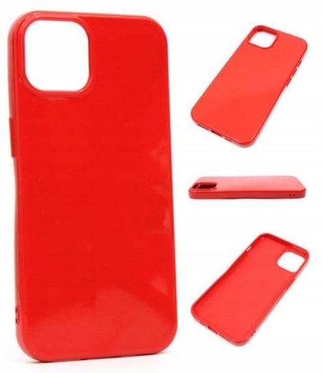 Etui do iPhone 13 Jelly GLITTER Case pokrowiec czerwone GSM-HURT