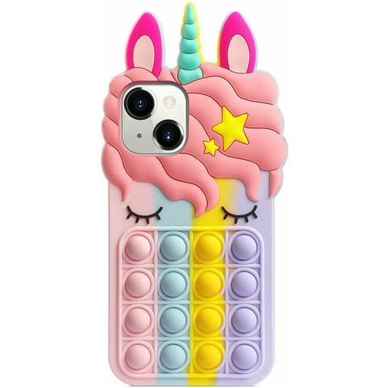 ETUI DO IPHONE 13 MINI CASE OBUDOWA JEDNOROŻEC GEL