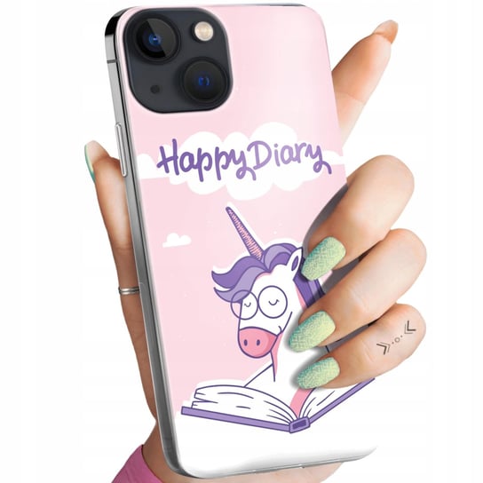 Etui Do Iphone 13 Mini Wzory Jednorożec Bajki Księżniczki Obudowa Case Apple