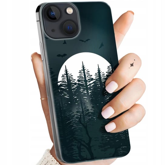 Etui Do Iphone 13 Mini Wzory Mroczne Horror Straszne Obudowa Pokrowiec Case Apple