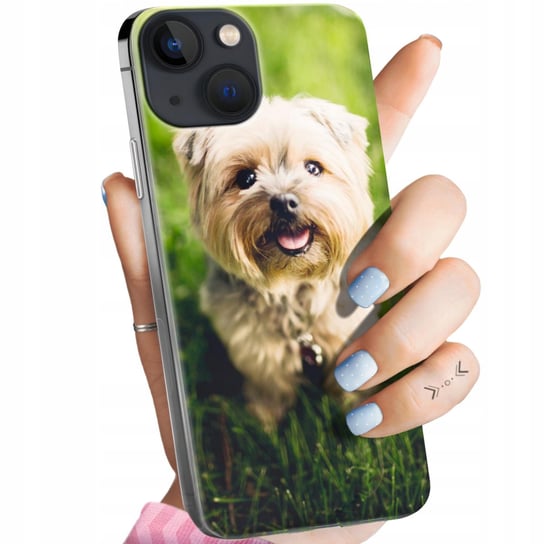 ETUI DO IPHONE 13 MINI WZORY PIESKI PSIAKI DOGS OBUDOWA POKROWIEC CASE Apple