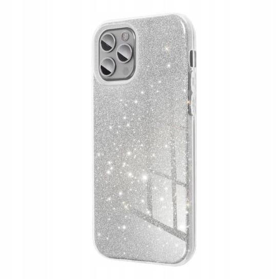 Etui do iPhone 13 Pro Jelly SHINING HQ pokrowiec case srebrny GSM-HURT