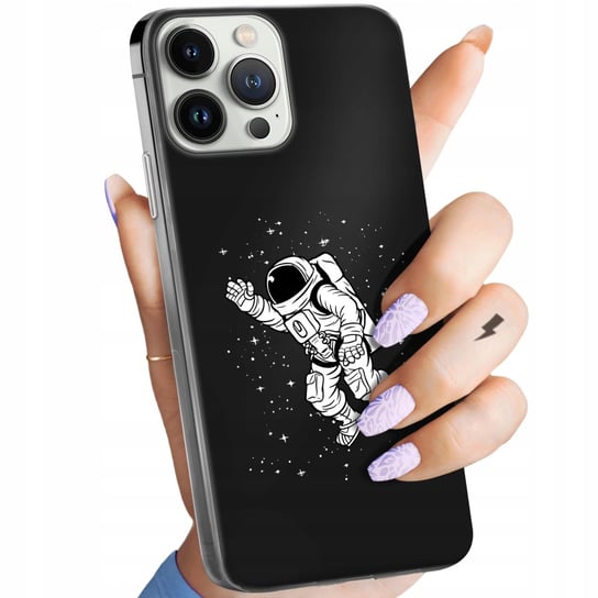 Etui Do Iphone 13 Pro Max Wzory Astronauta Kosmonauta Rakieta Obudowa Case Apple