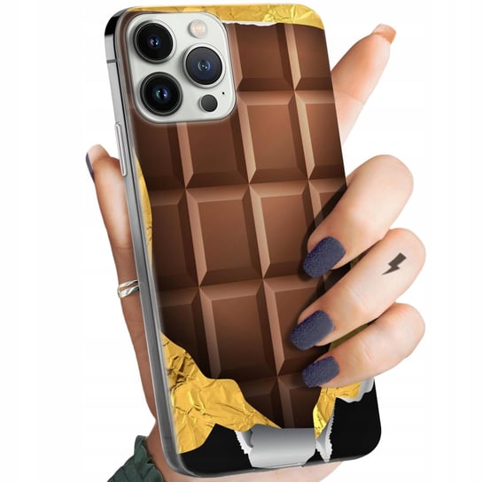 ETUI DO IPHONE 13 PRO MAX WZORY CZEKOLADA CHOCO SŁODYCZE OBUDOWA POKROWIEC Apple