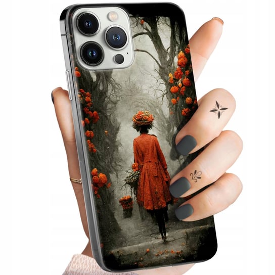 Etui Do Iphone 13 Pro Max Wzory Jesień Liście Autumn Obudowa Pokrowiec Apple
