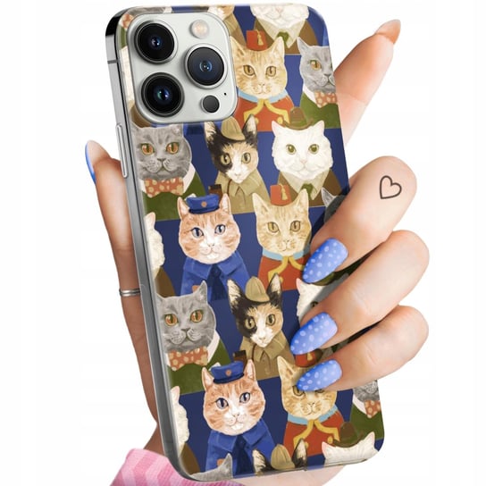 Etui Do Iphone 13 Pro Max Wzory Koty Kociaki Kotki Obudowa Pokrowiec Case Apple