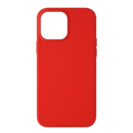 Etui do iPhone 13 Pro Silikonowe Półsztywne wykończenie Soft-touch czerwone Avizar
