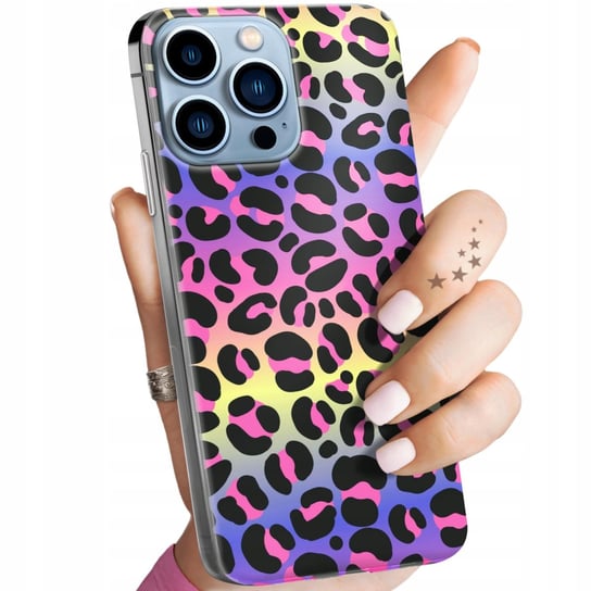 Etui Do Iphone 13 Pro Wzory Kolorowe Barwy Tęcza Obudowa Pokrowiec Case Apple