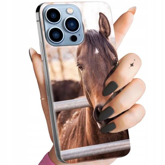 Etui Do Iphone 13 Pro Wzory Konie Kuce Pegazy Obudowa Pokrowiec Case Apple