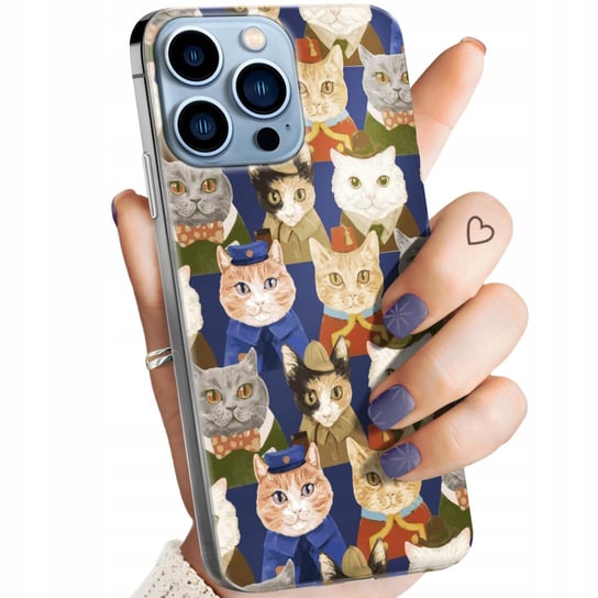 Etui Do Iphone 13 Pro Wzory Koty Kociaki Kotki Obudowa Pokrowiec Case Apple