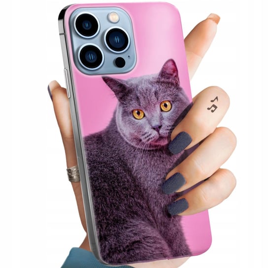 Etui Do Iphone 13 Pro Wzory Koty Kotki Kociaki Obudowa Pokrowiec Case Apple