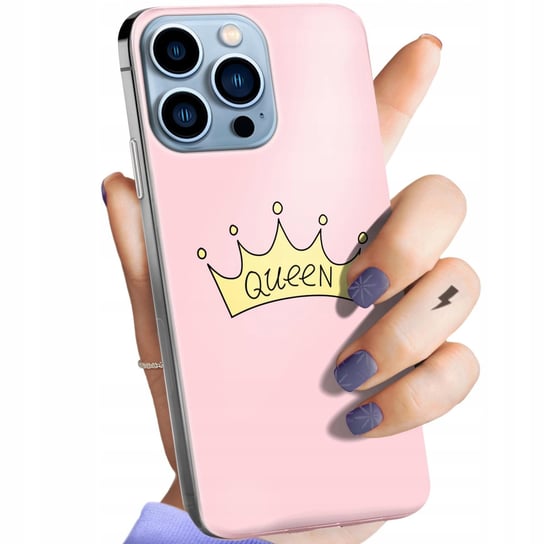 Etui Do Iphone 13 Pro Wzory Księżniczka Queen Princess Obudowa Pokrowiec Apple