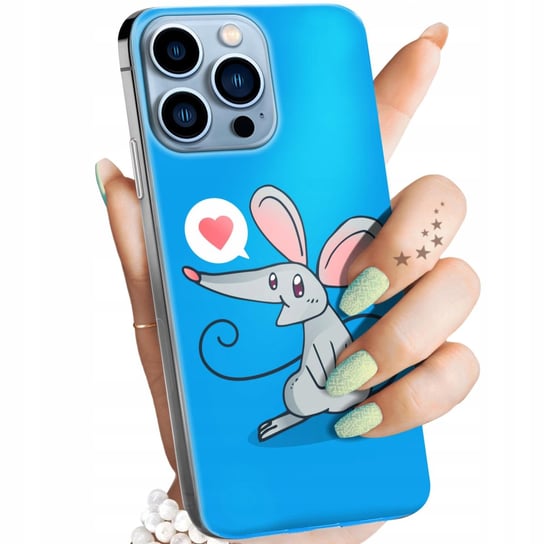 ETUI DO IPHONE 13 PRO WZORY MYSZKA MOUSE MINI OBUDOWA POKROWIEC CASE Apple