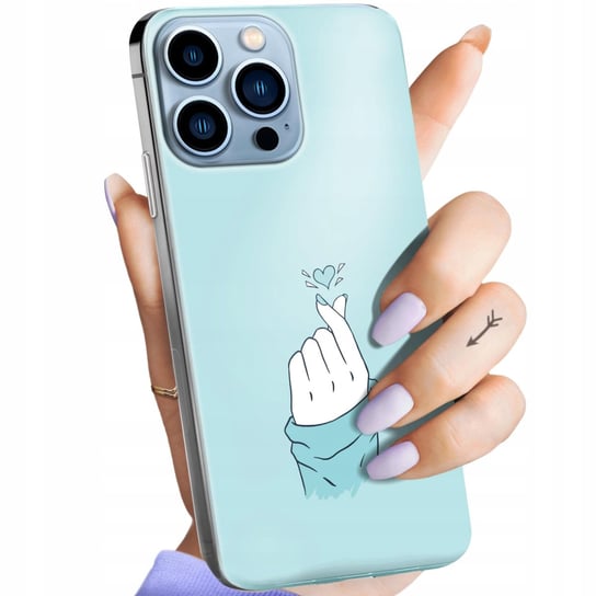 Etui Do Iphone 13 Pro Wzory Niebieskie Blue Blau Obudowa Pokrowiec Case Apple