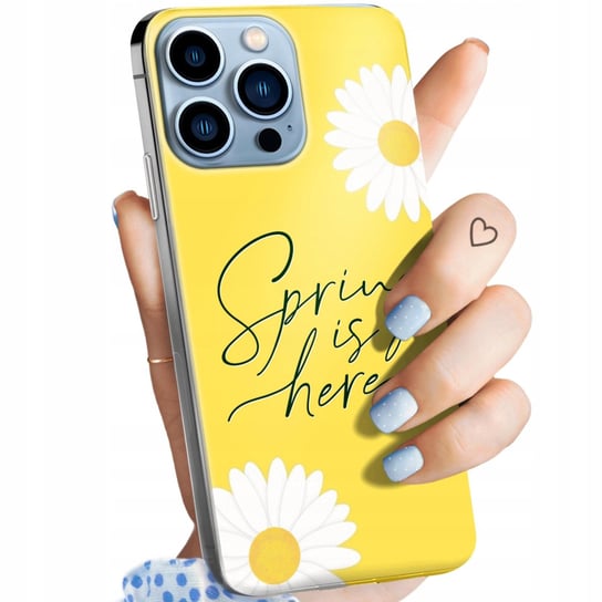 Etui Do Iphone 13 Pro Wzory Wiosna Wiosenne Spring Obudowa Pokrowiec Case Apple
