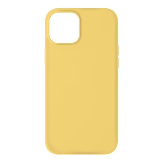 Etui do iPhone 13 Silikonowe Półsztywne Wykończenie miękkie w dotyku żółte Avizar