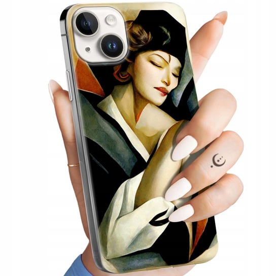 Etui Do Iphone 14 Plus Wzory Art Deco Łempicka Tamara Barbier Wielki Gatsby Apple