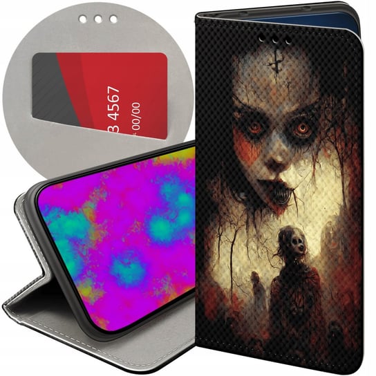 Etui Do Iphone 14 Plus Wzory Halloween Zombie Dynie Czaszki Czarownice Case Apple