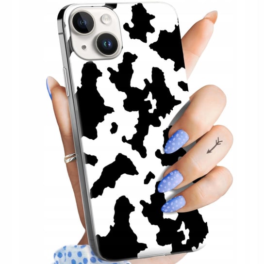 Etui Do Iphone 14 Plus Wzory Krowa Łaty Plamki Obudowa Pokrowiec Case Apple