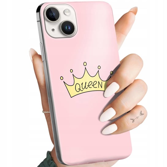 Etui Do Iphone 14 Plus Wzory Księżniczka Queen Princess Obudowa Pokrowiec Apple