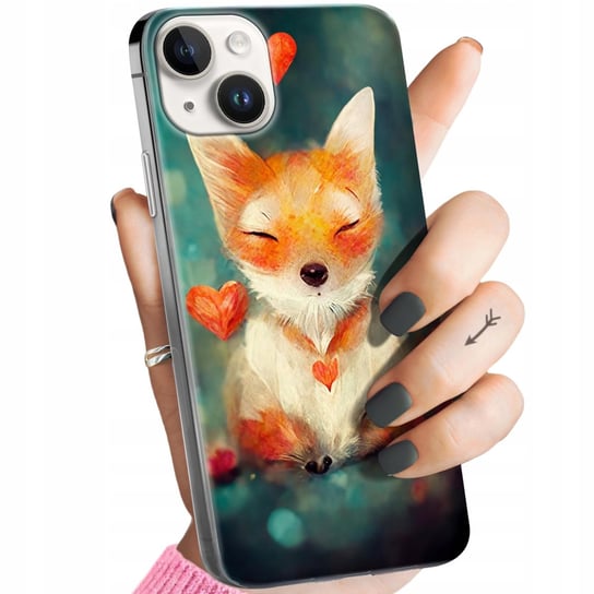 Etui Do Iphone 14 Plus Wzory Liski Lisy Fox Obudowa Pokrowiec Case Apple