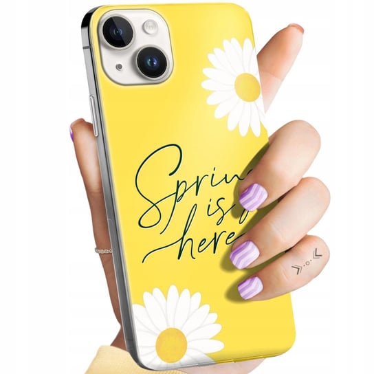 Etui Do Iphone 14 Plus Wzory Wiosna Wiosenne Spring Obudowa Pokrowiec Case Apple