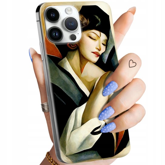 Etui Do Iphone 14 Pro Max Wzory Art Deco Łempicka Tamara Barbier Obudowa Apple