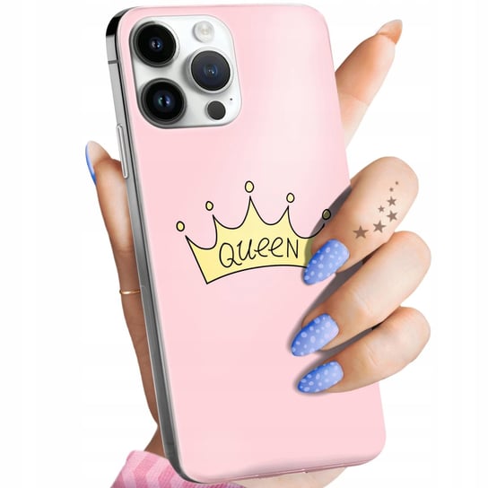 Etui Do Iphone 14 Pro Max Wzory Księżniczka Queen Princess Obudowa Case Apple