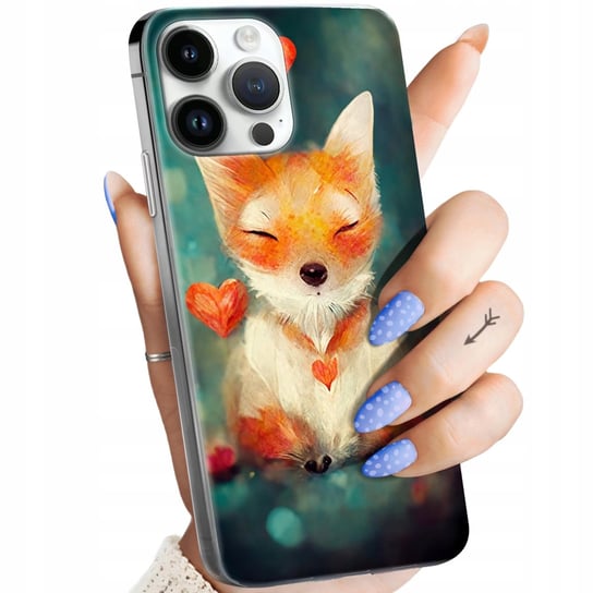 Etui Do Iphone 14 Pro Max Wzory Liski Lisy Fox Obudowa Pokrowiec Case Apple