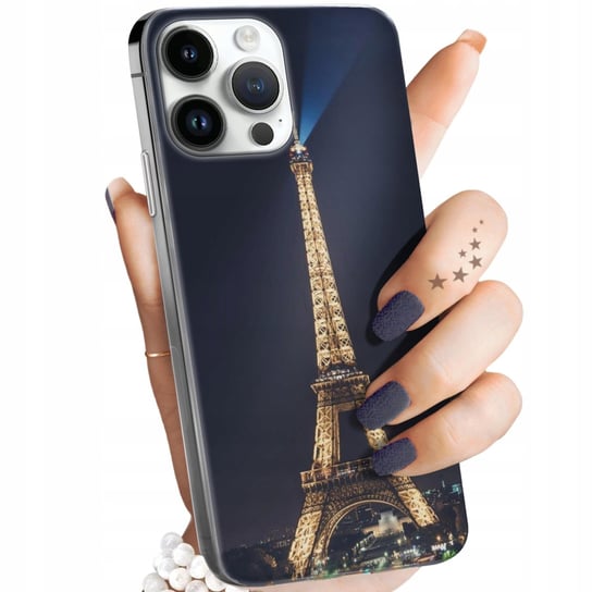 Etui Do Iphone 14 Pro Max Wzory Paryż Francja Eiffel Obudowa Pokrowiec Case Apple