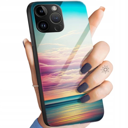 Etui Do Iphone 14 Pro Max Wzory Pastele Kolory Pastel Pastelowe Case +Szkło Hello Case