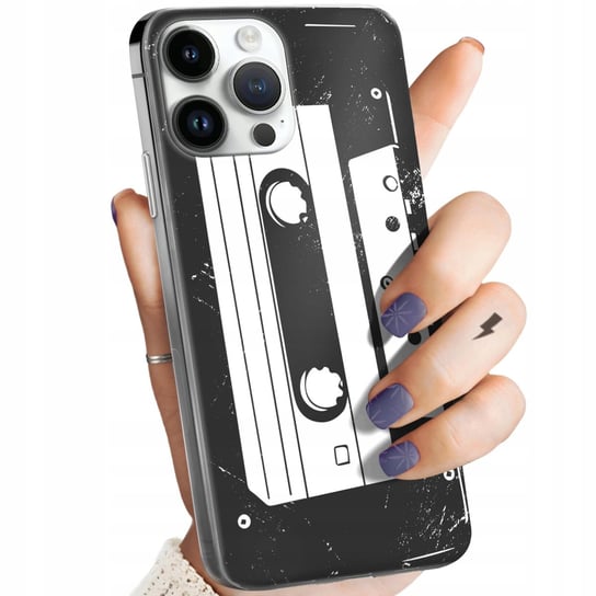 Etui Do Iphone 14 Pro Max Wzory Retro Old School Muzyka Gry Obudowa Case Apple