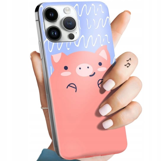 Etui Do Iphone 14 Pro Max Wzory Świnka Peppa Bajka Obudowa Pokrowiec Case Apple