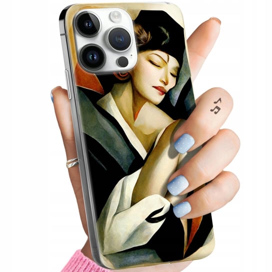 Etui Do Iphone 14 Pro Wzory Art Deco Łempicka Tamara Barbier Wielki Gatsby Apple