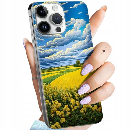 Etui Do Iphone 14 Pro Wzory Chmury Niebo Błękit Obudowa Pokrowiec Case Apple
