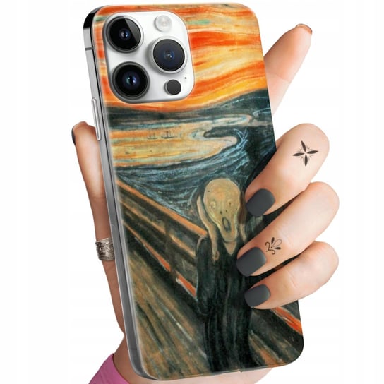 Etui Do Iphone 14 Pro Wzory Edvard Munch Krzyk Malarstwo Obudowa Pokrowiec Apple