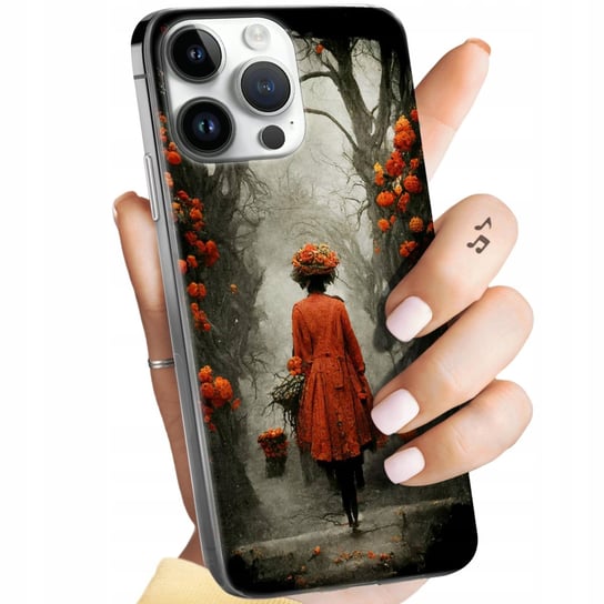Etui Do Iphone 14 Pro Wzory Jesień Liście Autumn Obudowa Pokrowiec Case Apple