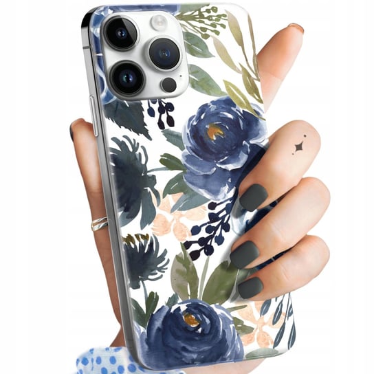 Etui Do Iphone 14 Pro Wzory Kwiaty Kwieciste Flower Obudowa Pokrowiec Case Apple