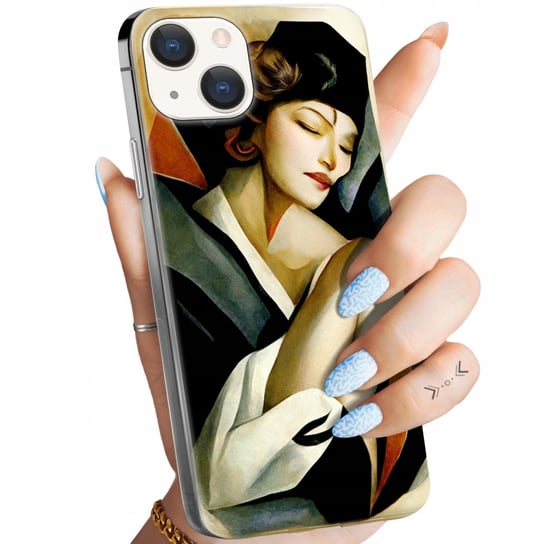 Etui Do Iphone 15 Plus Wzory Art Deco Łempicka Tamara Barbier Wielki Gatsby Apple