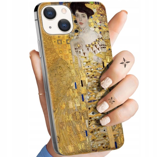 Etui Do Iphone 15 Plus Wzory Klimt Gustav Pocałunek Obudowa Pokrowiec Case Apple