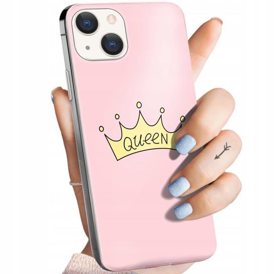 Etui Do Iphone 15 Plus Wzory Księżniczka Queen Princess Obudowa Pokrowiec Apple