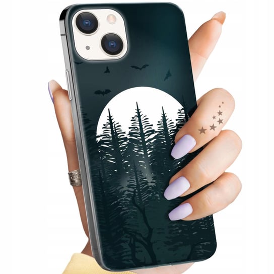 Etui Do Iphone 15 Plus Wzory Mroczne Horror Straszne Obudowa Pokrowiec Case Apple