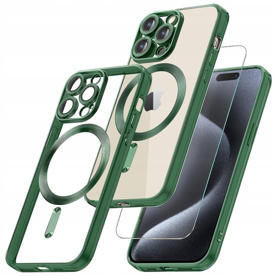 Etui Do Iphone 15 Pro Max Magsafe Pretty Case + Szkło 9H Krainagsm