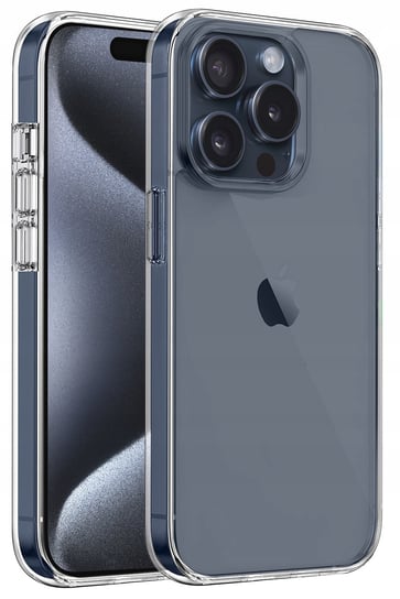 Etui do iPhone 15 Pro Max SILICONE Case + Szkło Krainagsm