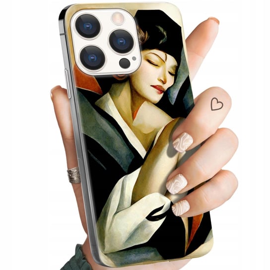 Etui Do Iphone 15 Pro Max Wzory Art Deco Łempicka Tamara Barbier Obudowa Apple